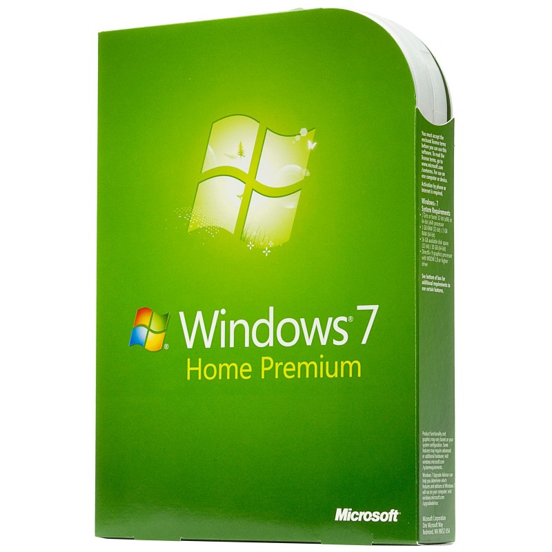 Windows 7 Home Premium 32 Bit